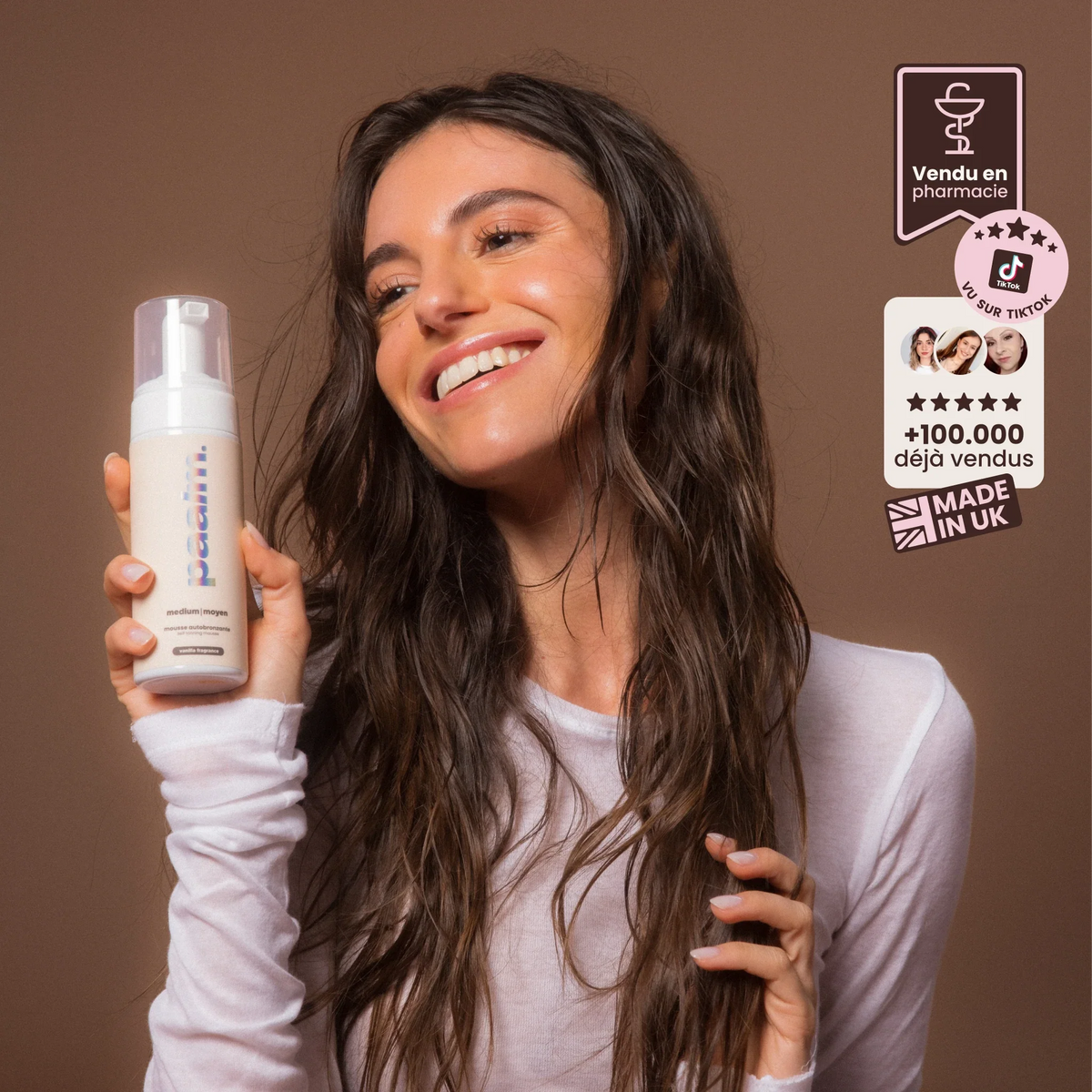 Mousse autobronzante Medium
